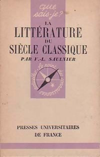 Livrenpoche : La littérature française du siècle classique - Verdun-L. Saulnier - Livre
