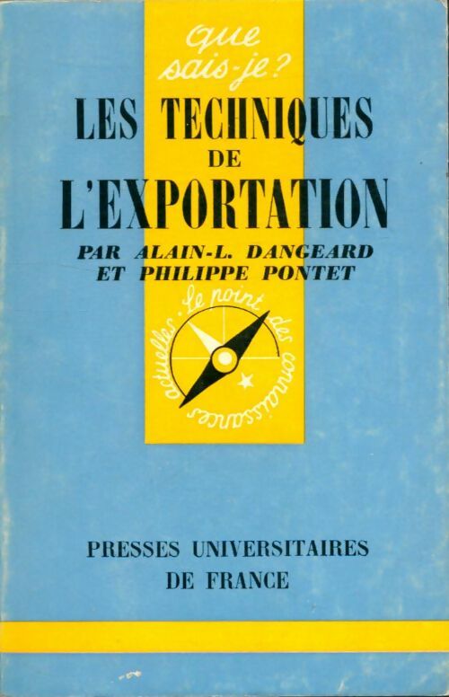 Livrenpoche : Les techniques de l'exportation - Philippe Alain-L.; Pontet - Livre