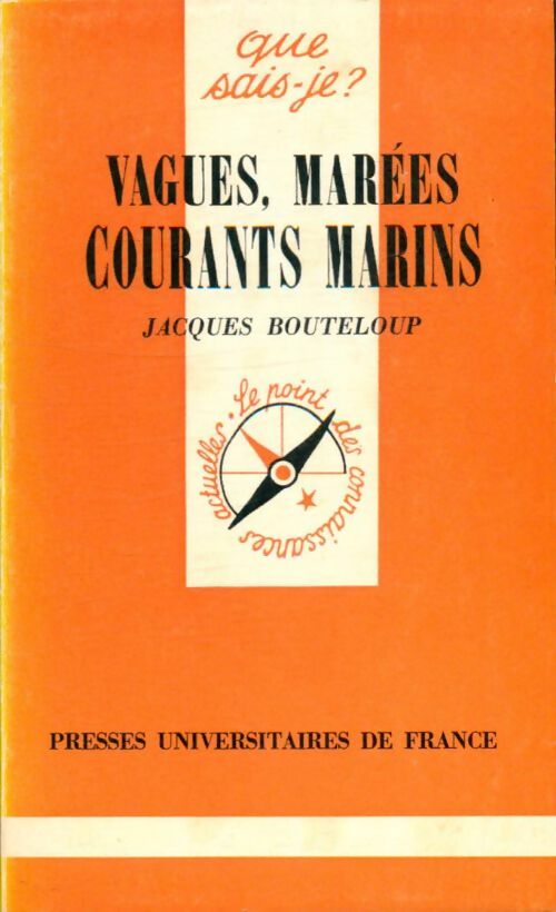 Livrenpoche : Vagues, marées courants marins - Jacques Bouteloup - Livre