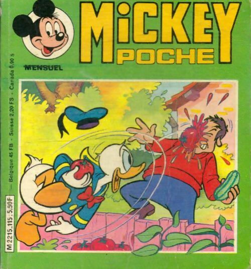 Livrenpoche : Mickey poche n°115 - Collectif - Livre