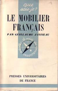 Livrenpoche : Le mobilier français - Guillaume Janneau - Livre