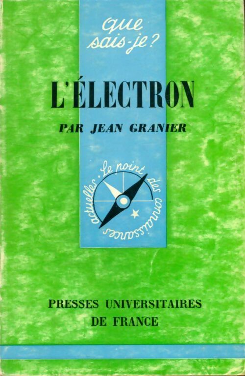 Livrenpoche : L'électron et son utilisation industrielle - Jean Granier - Livre