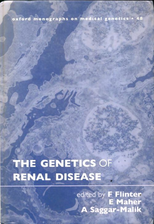 Livrenpoche : The genetics of renal disease - Eamon Maher - Livre
