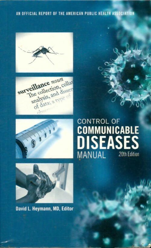Livrenpoche : Control of communicable diseases manual - Collectif - Livre