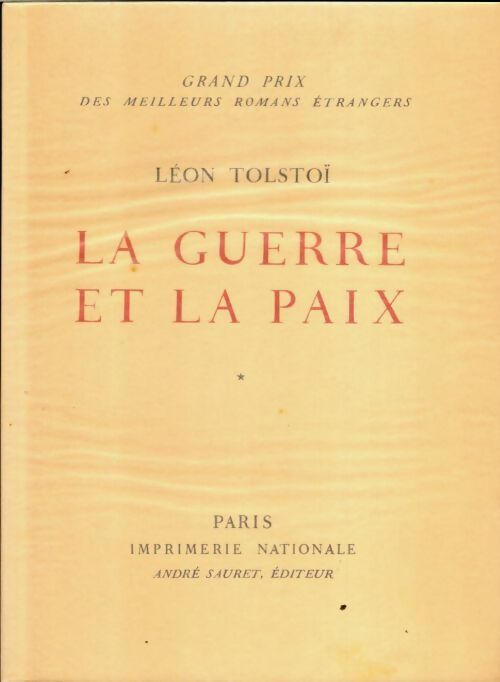 Livrenpoche : La guerre et la paix tome I - Comte Léon L. Tolstoï - Livre