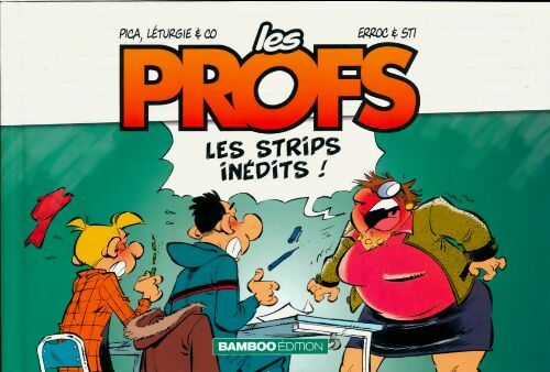 Livrenpoche : Les profs : Les strips inédits - Collectif - Livre