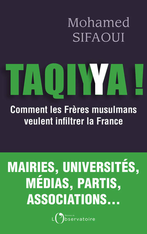 Livrenpoche : Taqiyya ! Comment les frères musulmans veulent infiltrer la France - Mohamed Sifaoui - Livre