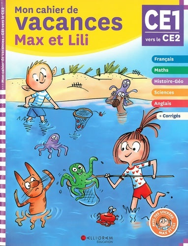 Livrenpoche : Mon Cahier de vacances Max et Lilli CE1-CE2 - Dominique De Saint Mars - Livre