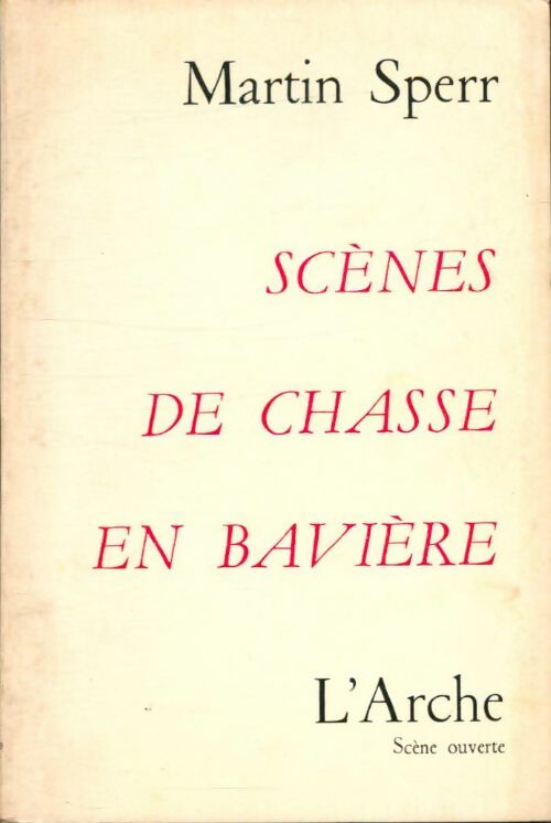Livrenpoche : Scènes de chasse en Bavière - Martin Sperr - Livre