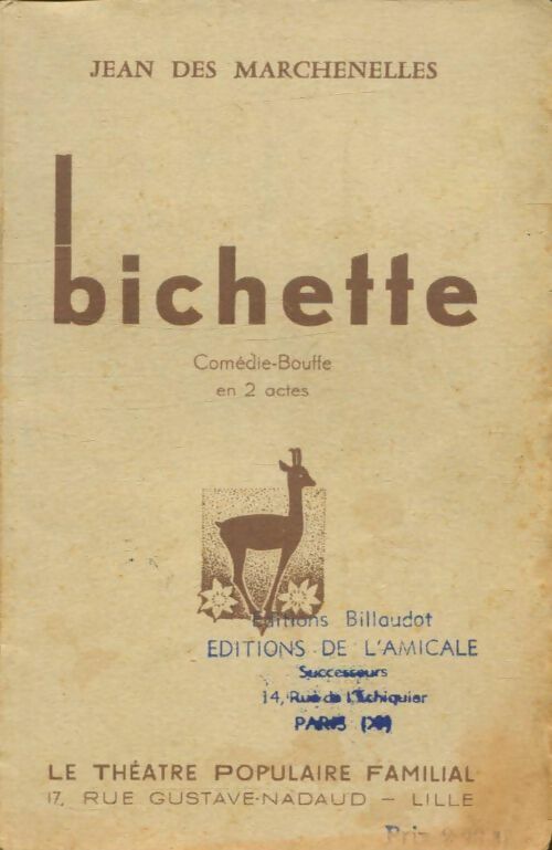 Livrenpoche : Bichette - Jean Des Marchenelles - Livre