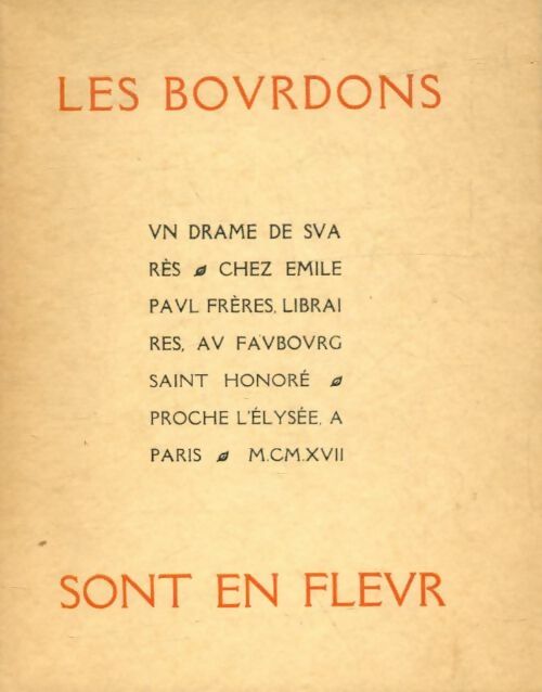 Livrenpoche : Les bourdons sont en fleur - Xxx - Livre