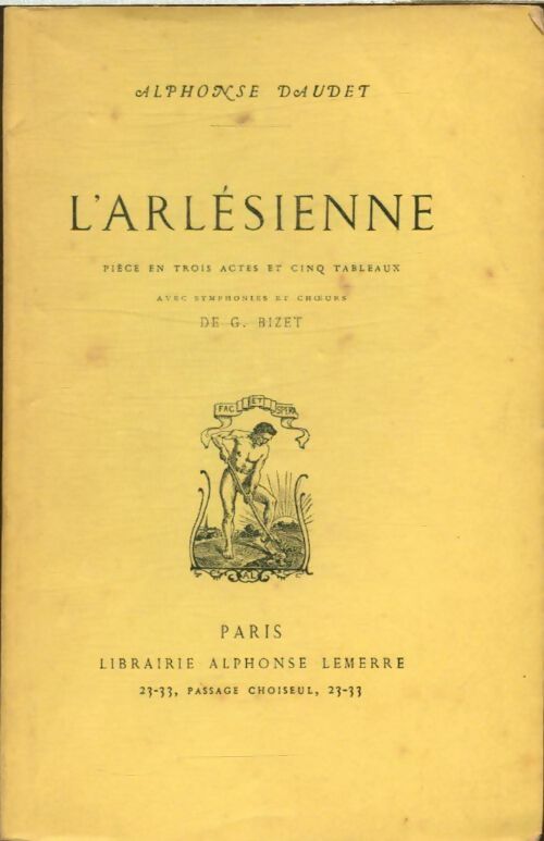 Livrenpoche : L'arlésienne - Alphonse Daudet - Livre