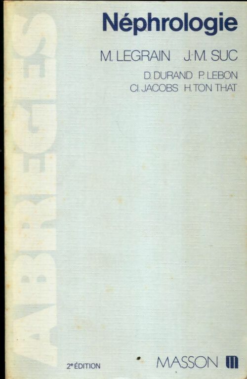 Livrenpoche : Néphrologie - Collectif - Livre
