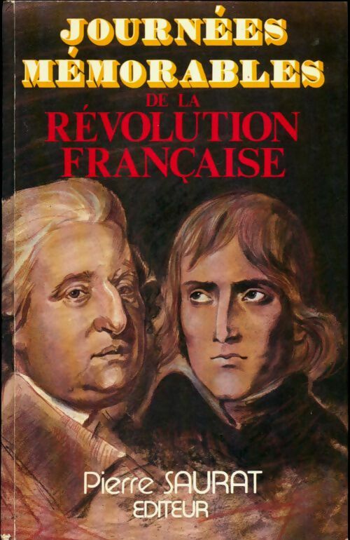 Livrenpoche : Journées mémorables de la révolution française - Collectif - Livre