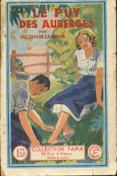 Livrenpoche : Le puy des auberges - Jacques Chambon - Livre