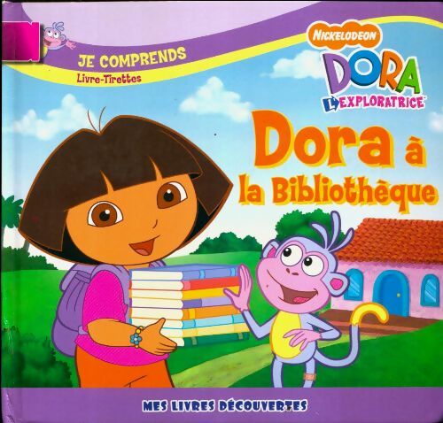 Livrenpoche : Dora à la bibliothèque - Collectif - Livre