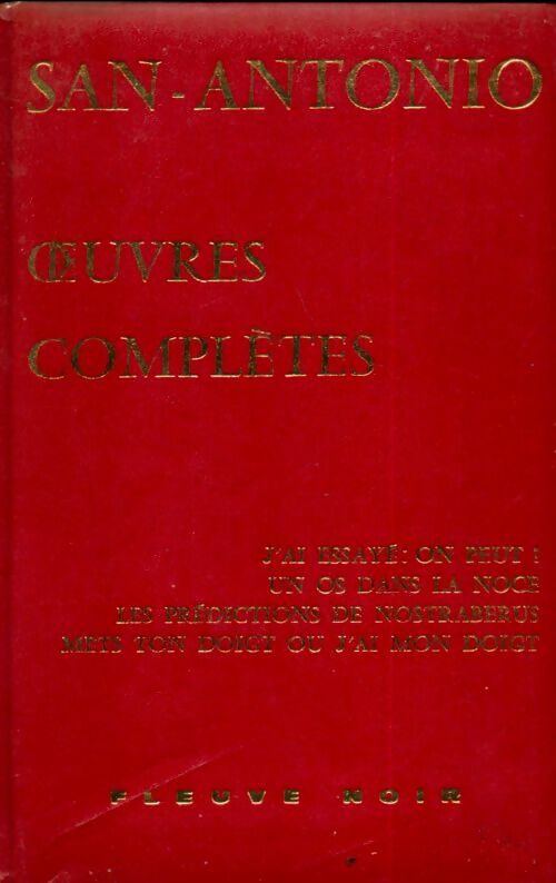 Livrenpoche : Oeuvres complètes Tome XVII - San-Antonio - Livre