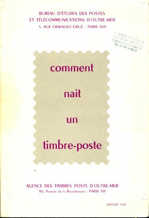 Livrenpoche : Comment naît un timbre poste - Collectif - Livre