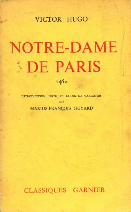 Livrenpoche : Notre-dame de Paris 1482 - Victor Hugo - Livre