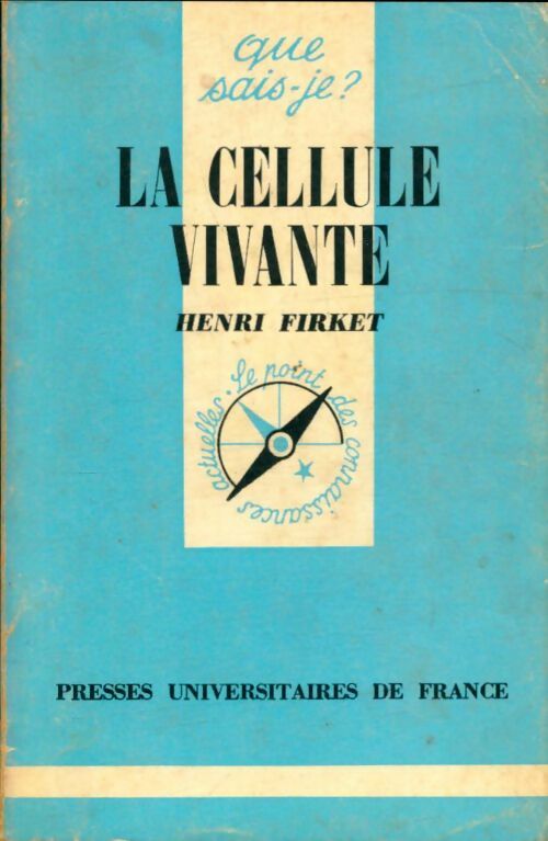 Livrenpoche : La cellule vivante - Henri Firket - Livre