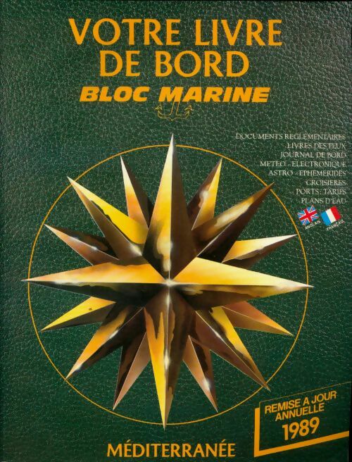 Livrenpoche : Votre livre de bord bloc marine 1989 - Collectif - Livre