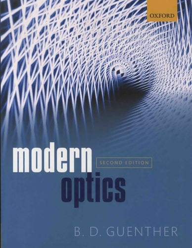 Livrenpoche : Modern optics - B.D. Guenther - Livre