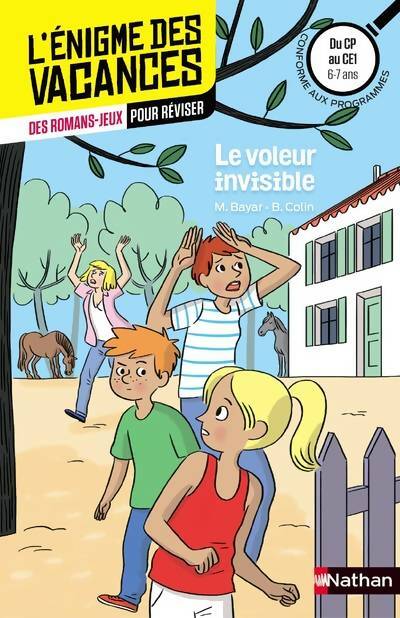 Livrenpoche : L'énigme de vacances CP au CE1 : Le voleur invisible - Bénédicte Colin - Livre