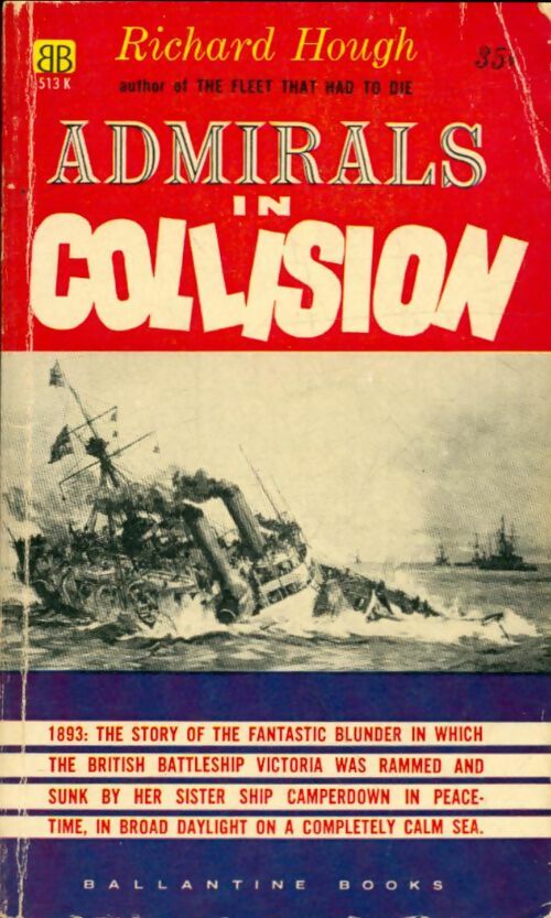 Livrenpoche : Admirals in collision - Richard Hough - Livre