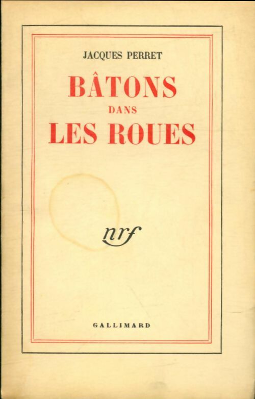 Livrenpoche : Bâtons dans les roues - Jacques Perret - Livre