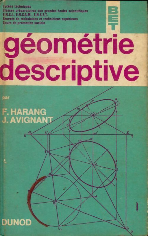 Livrenpoche : Géométrie descriptive - J. Avignant - Livre