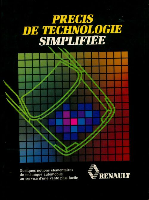 Livrenpoche : Précis de technologie simplifiee Renault - Collectif - Livre