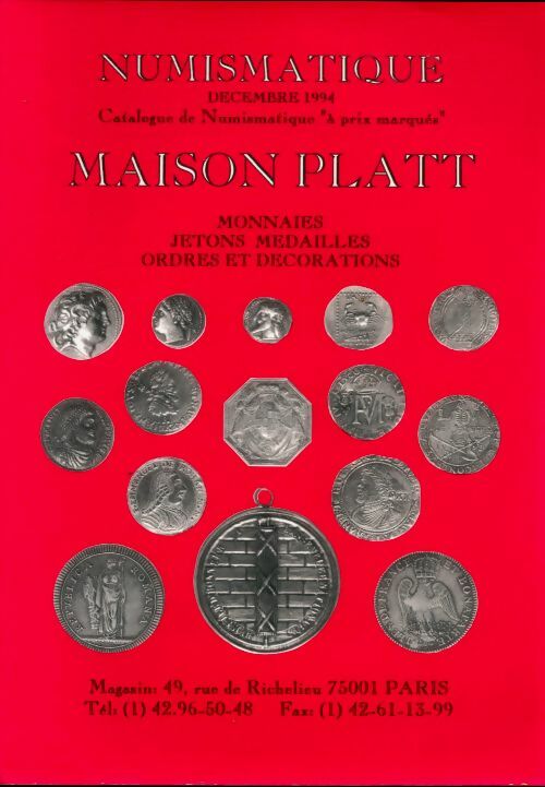 Livrenpoche : Numastique novembre 1994 Maison Platt - Collectif - Livre