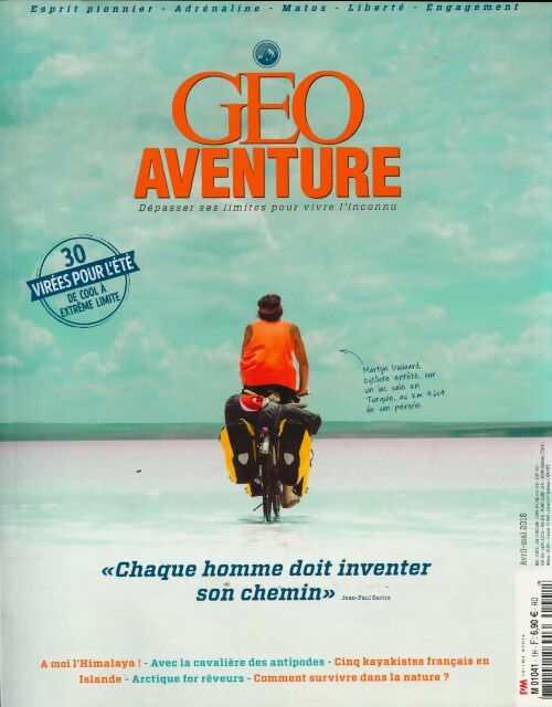 Livrenpoche : Géo aventure avril mai 2018 - Collectif - Livre