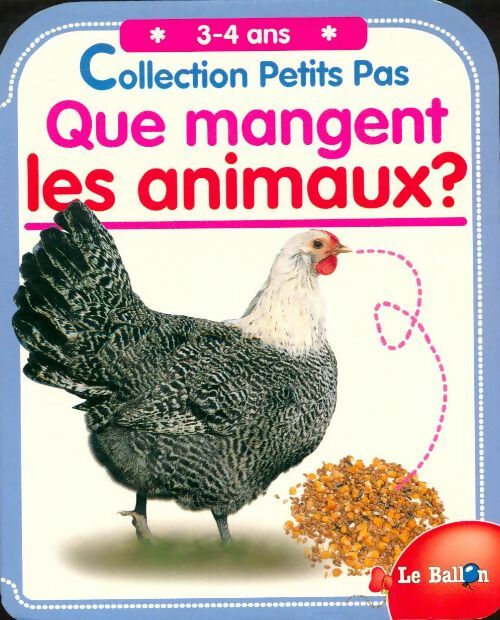 Livrenpoche : Que mangent les animaux ? - Collectif - Livre