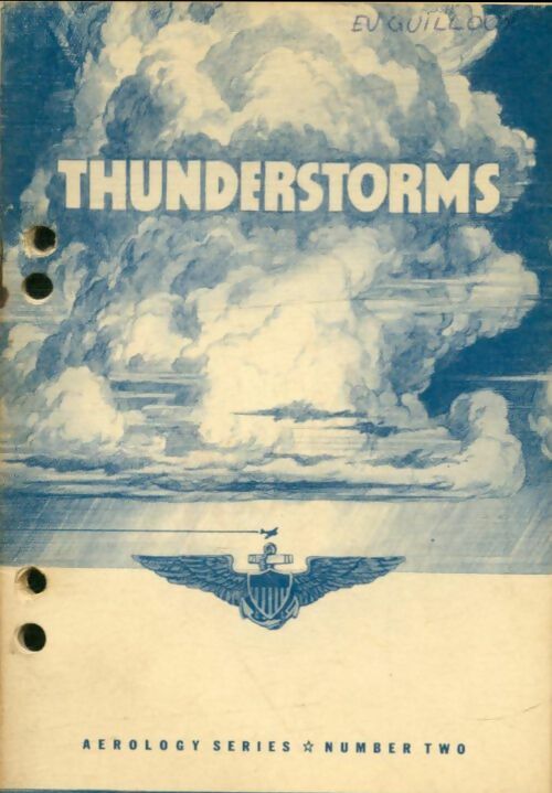 Livrenpoche : Aerology series number 2 : Thunderstorms - Collectif - Livre