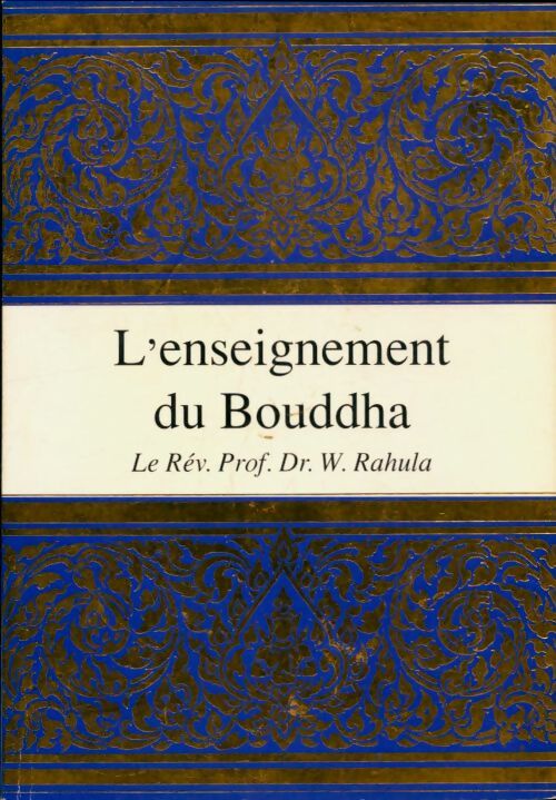 Livrenpoche : L'enseignement du Bouddha - Walpola Rahula - Livre