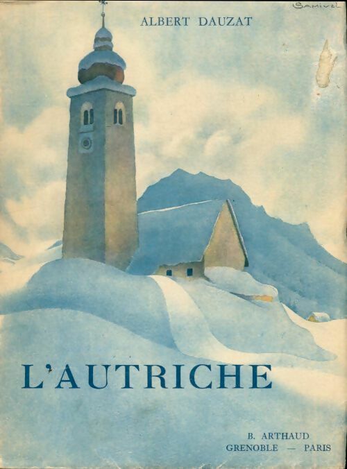 Livrenpoche : L'Autriche - Albert Dauzat - Livre