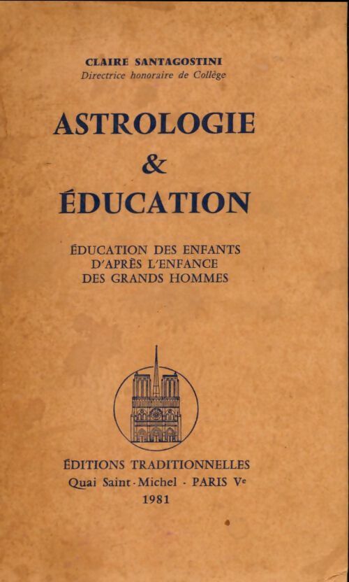 Livrenpoche : Astrologie & éducation - Claire Santagostini - Livre