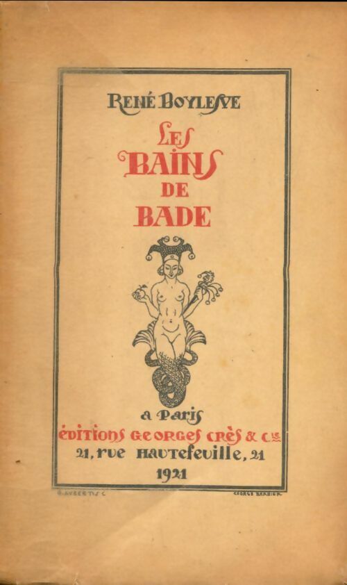 Livrenpoche : Les bains de Bade - René Boylesve - Livre
