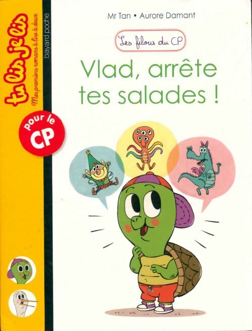 Livrenpoche : Les filous du CP : Vlad, arrête tes salades ! - Aurore Mr; Damant - Livre