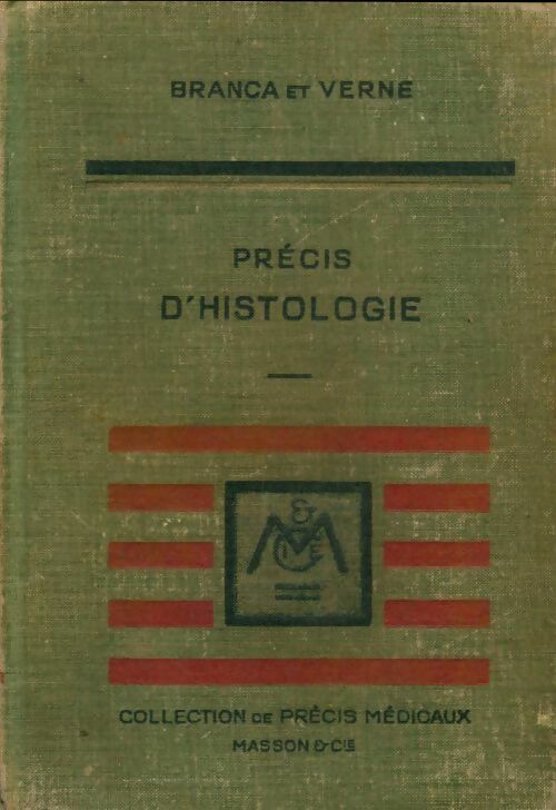 Livrenpoche : Précis d'histologie - A. Branca - Livre