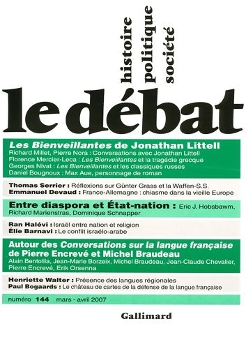 Livrenpoche : Le débat n°144 - Collectif - Livre