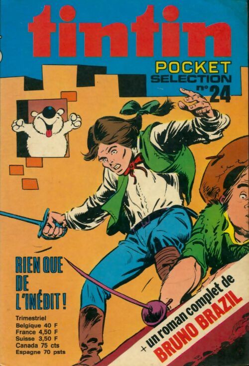 Livrenpoche : Tintin pocket sélection n°24 - Collectif - Livre