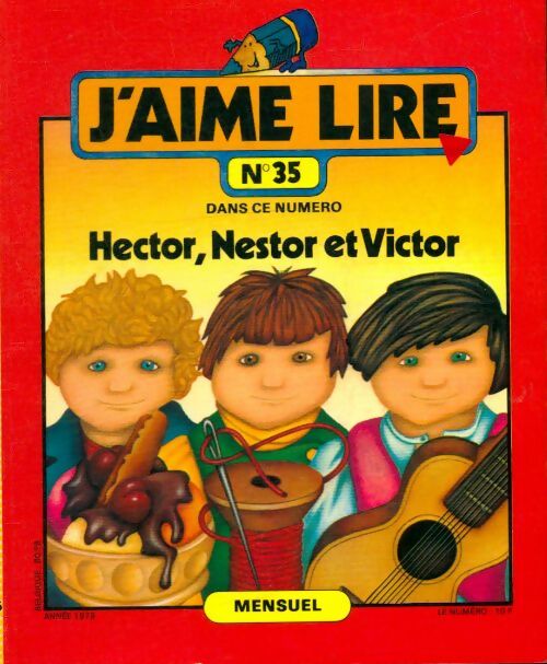 Livrenpoche : J'aime lire n°35 : Hector, Nestor et Victor - Collectif - Livre