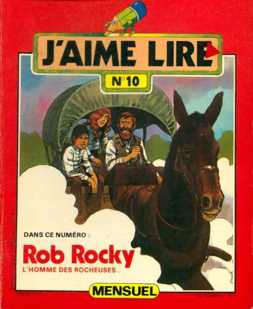 Livrenpoche : J'aime lire n°10 : Rob Rocky - Collectif - Livre