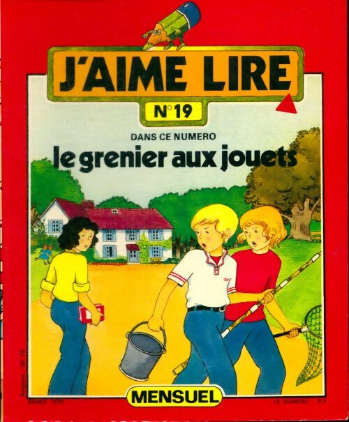 Livrenpoche : J'aime lire n°19 : Le grenier aux jouets - Collectif - Livre