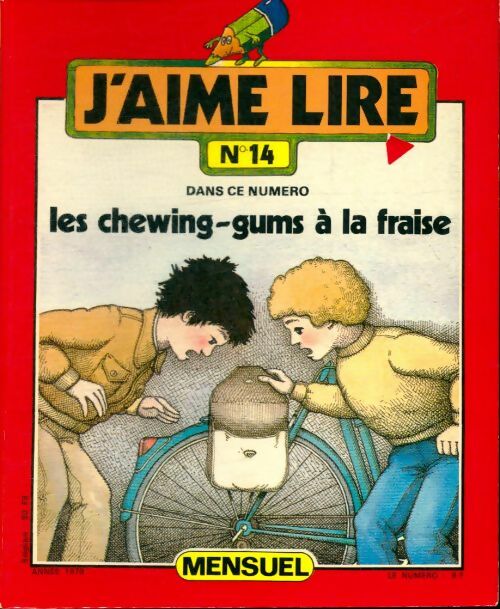 Livrenpoche : J'aime lire n°14 : Les chewing-gums à la fraise - Collectif - Livre