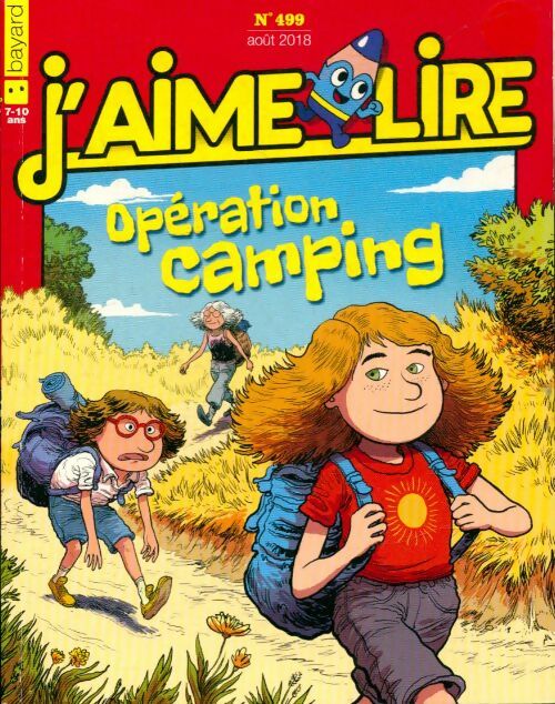 Livrenpoche : J'aime lire n°499 : Opération camping - Collectif - Livre