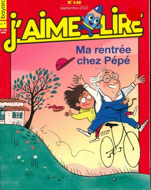 Livrenpoche : J'aime lire n°548 : Ma rentrée chez pépé - Collectif - Livre