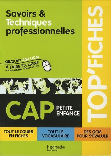Livrenpoche : Savoirs et techniques professionnelles CAP petite enfance - Josiane Brin-Wiart - Livre